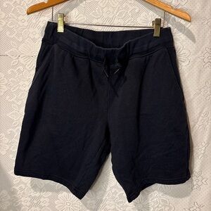 Gymshark Men’s black sweat shorts -M
